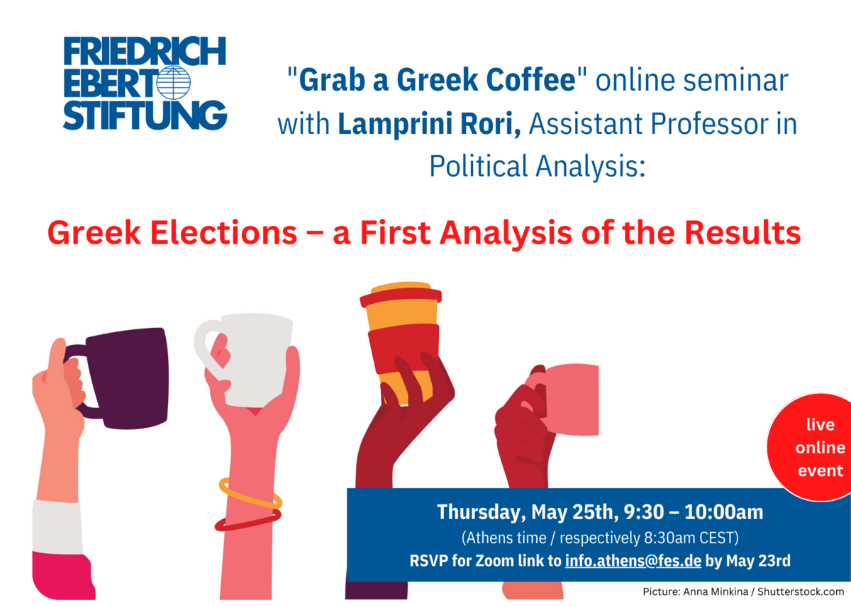 Greece Voted Grab A Coffee With Us On Thursday 25 May 2023 9 30 