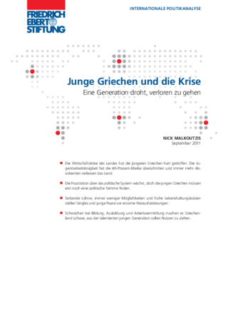 Junge Griechen und die Krise