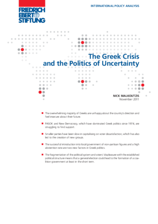 The Greek crisis and the politics of uncertainty