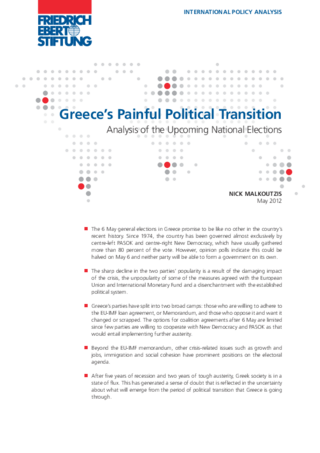 Greece's painful political transition