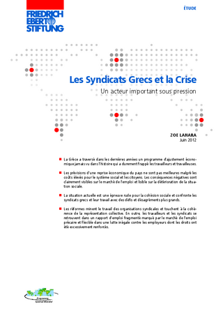 Les syndicats grecs et la crise