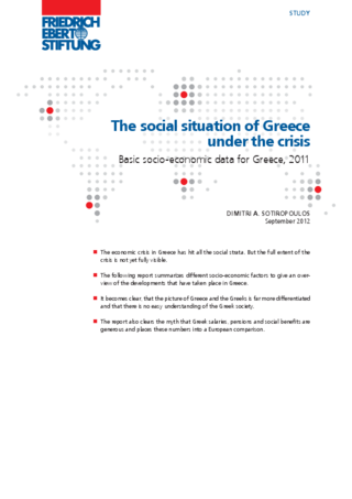 The social situation of Greece under the crisis