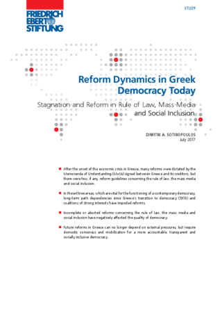 Reform dynamics in Greek democracy today