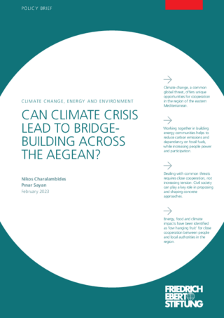 Can climate crisis lead to bridge-building across the Aegean?