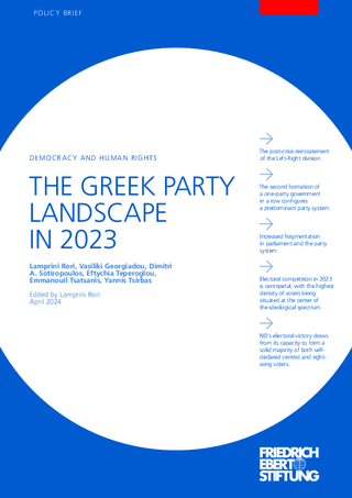 The Greek party landscape in 2023