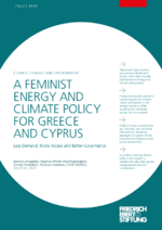 A feminist energy and climate policy for Greece and Cyprus